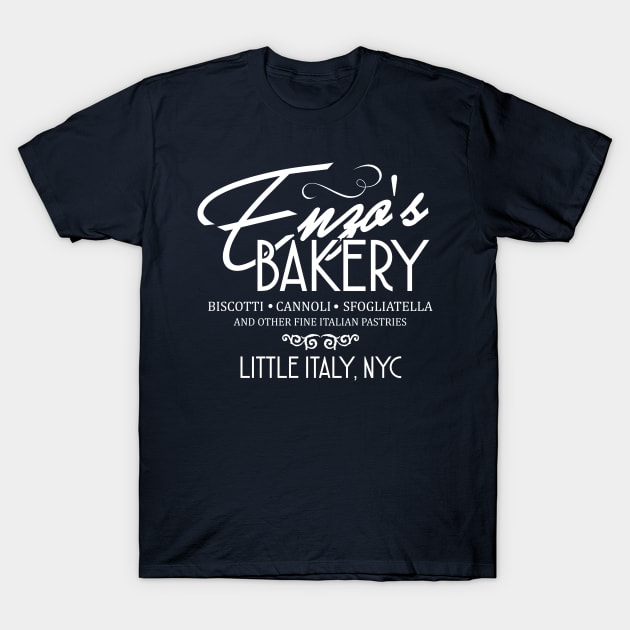 Enzo's Bakery T-Shirt by woodsman